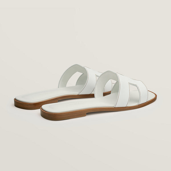 Hermès Oran Sandals – White