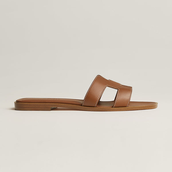 Hermès Oran Sandals – Gold