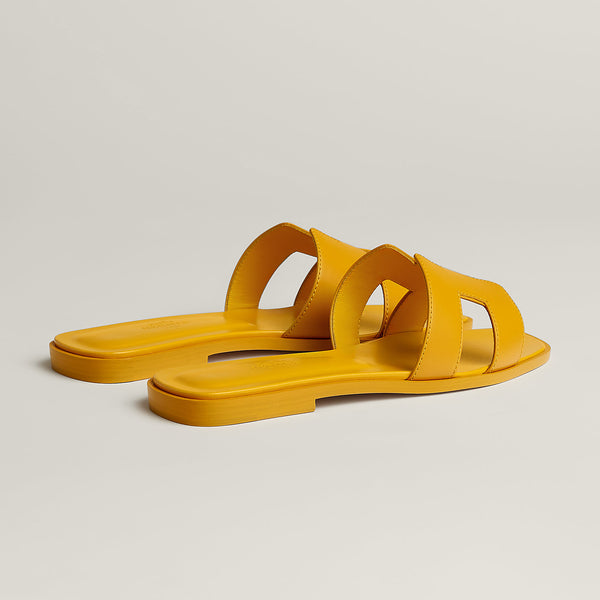 Hermès Oran Sandals –   Topaz Yellow