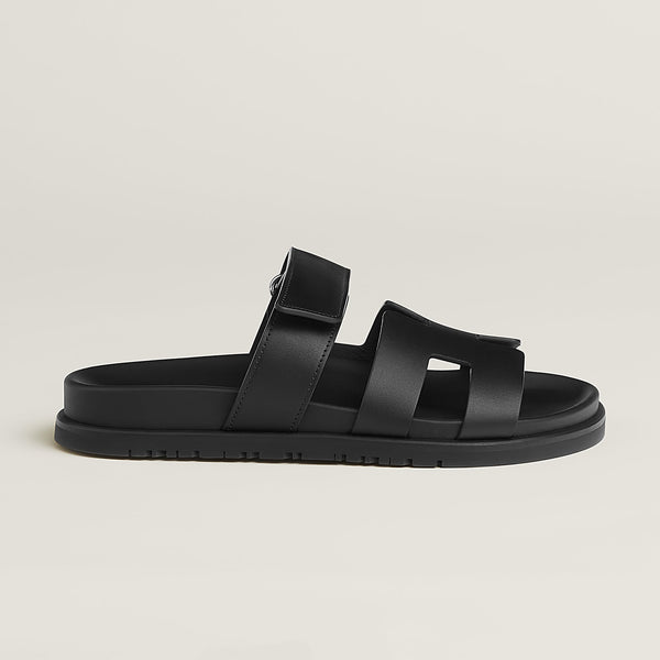 Hermès Chypre Sandals – Black